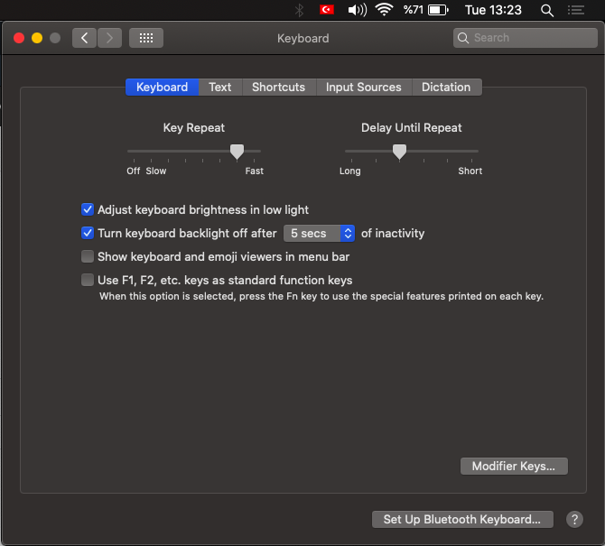 Hide keyboard function from menu bar not … Apple Community
