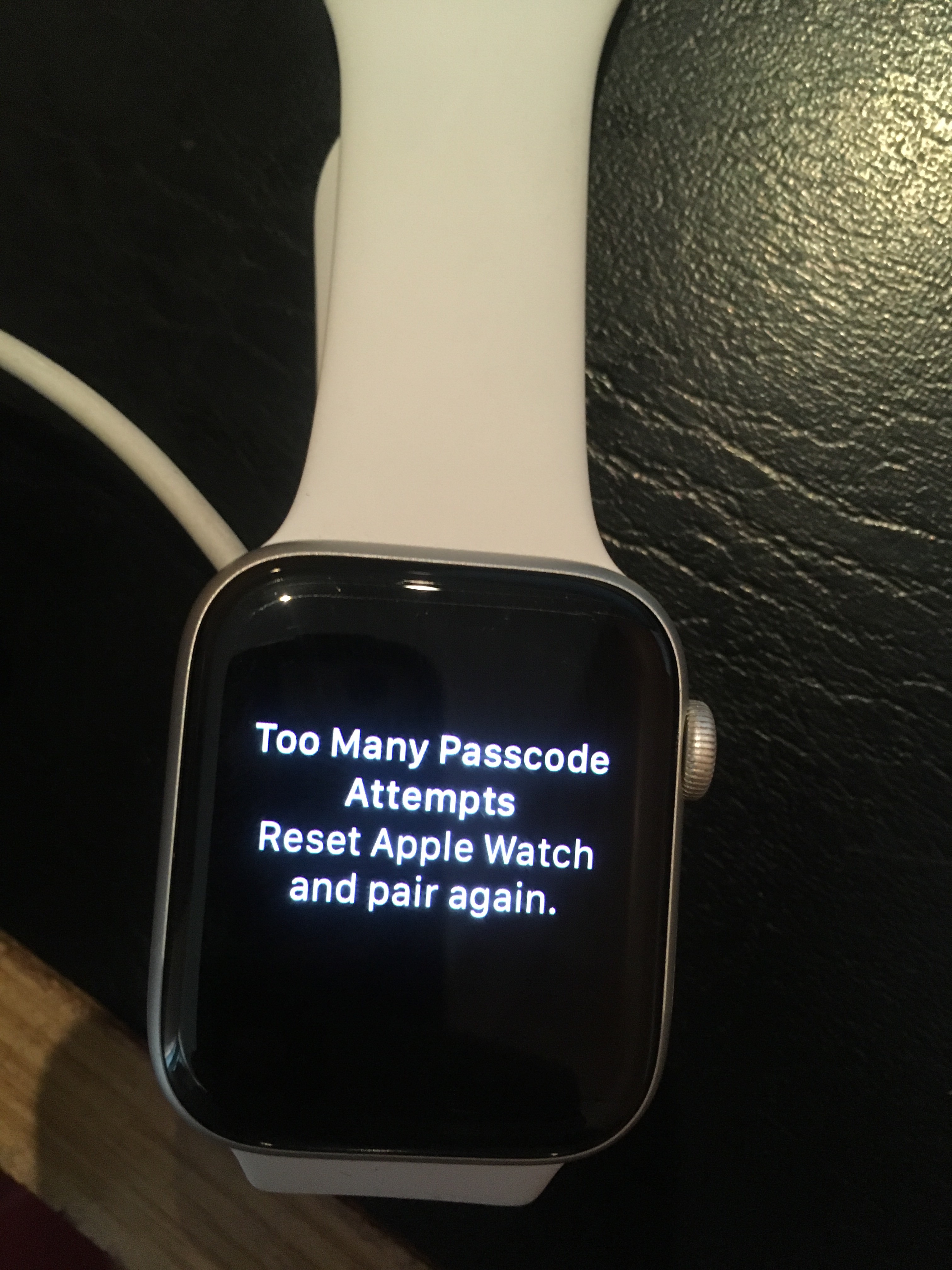 Apple Watch series 17 not accepting passwo - Apple Community