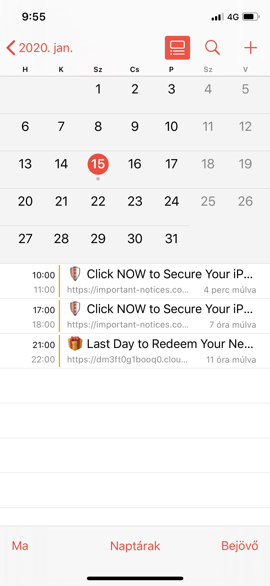 calendar glitch - Apple Community