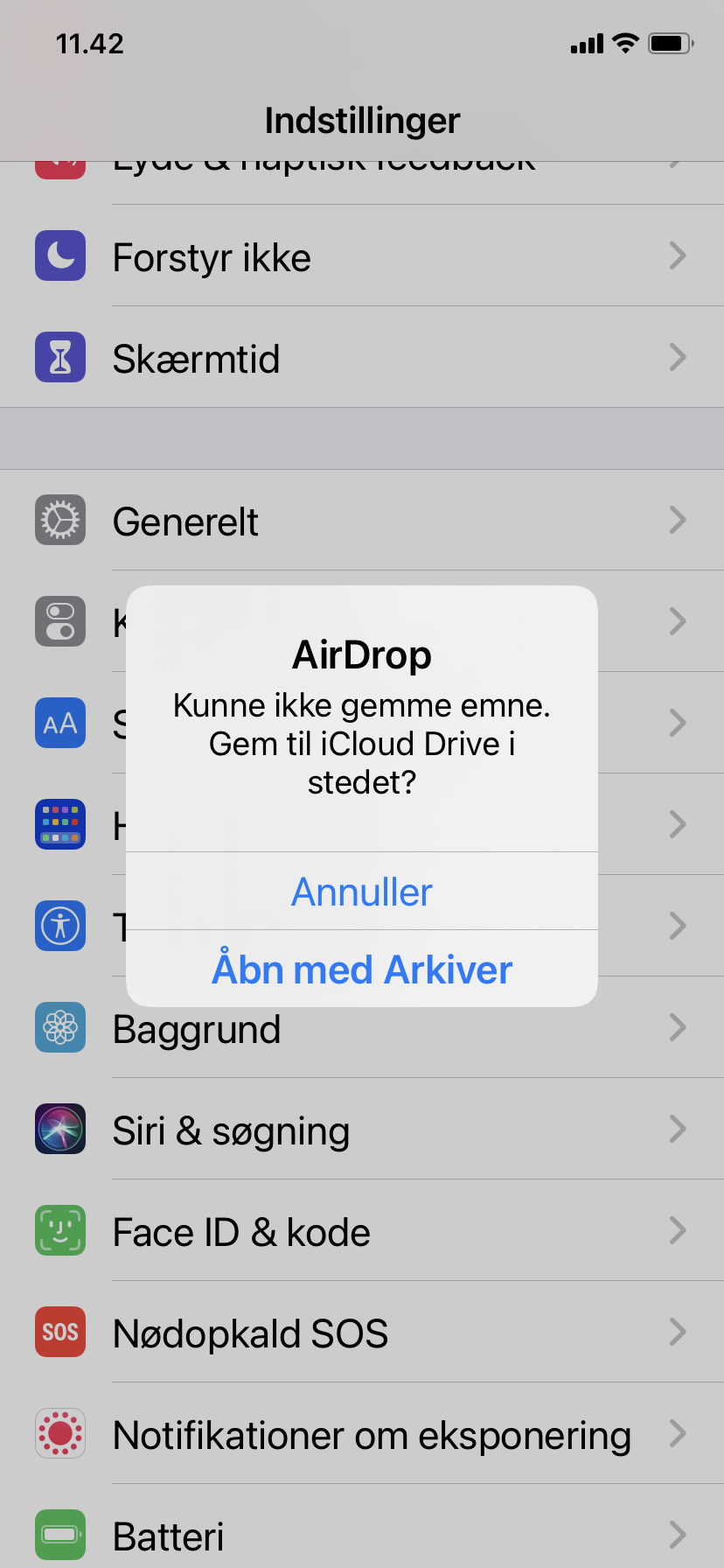 Can T Airdrop Mp4 File From Macbook To Ip Apple Community