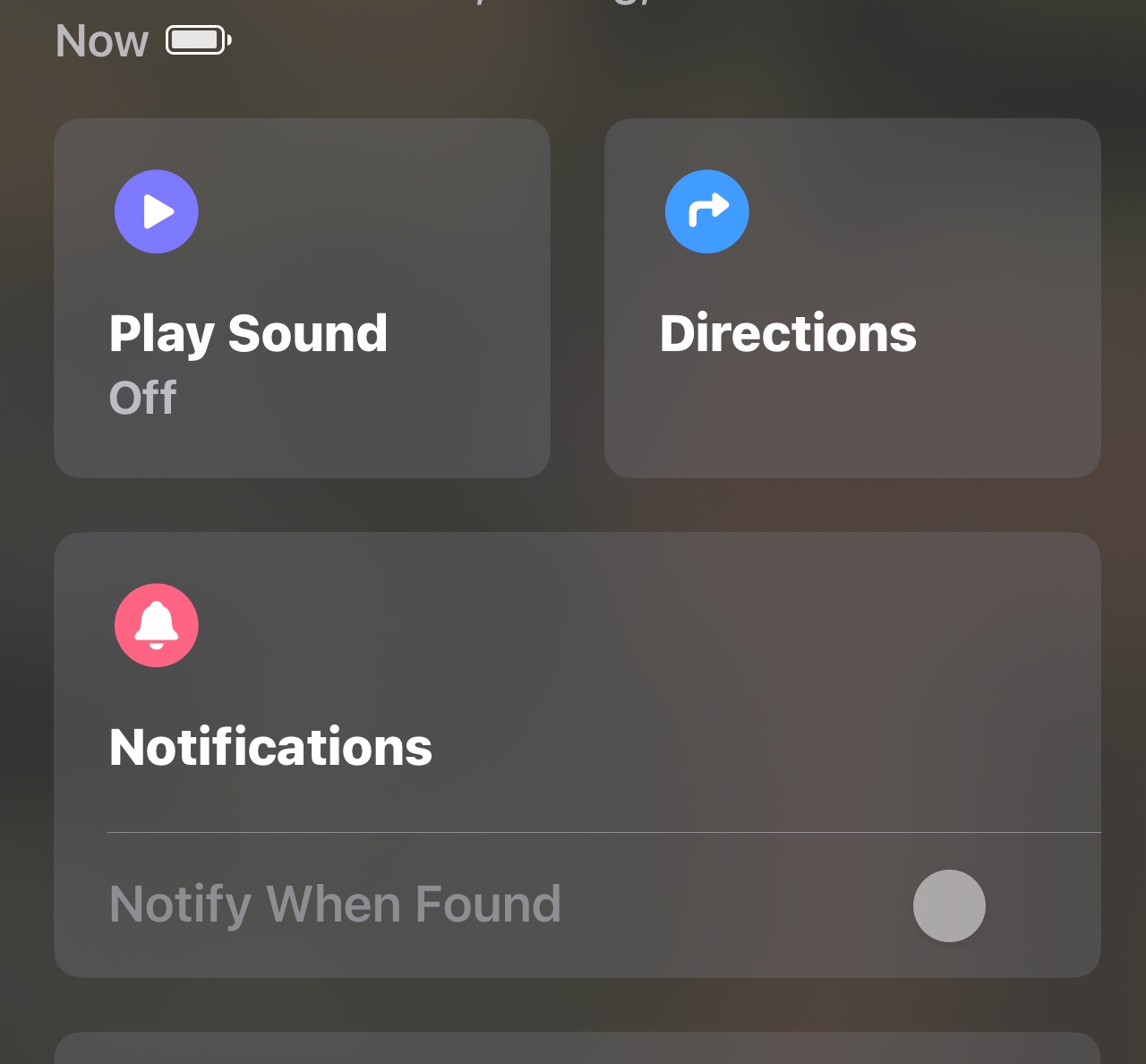 Recent Updates Find My Device "Notify W… Apple Community