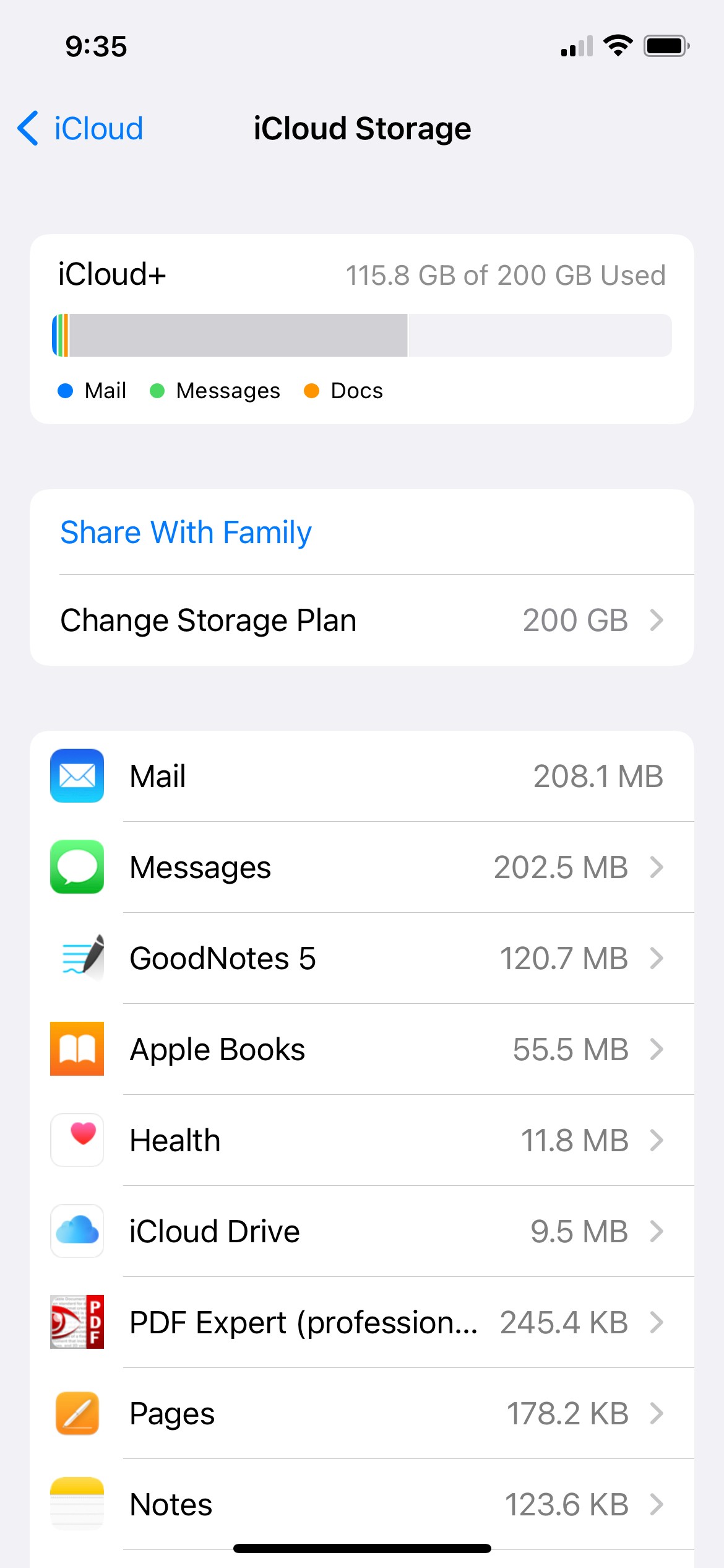 Grey bar in iCloud Apple Community