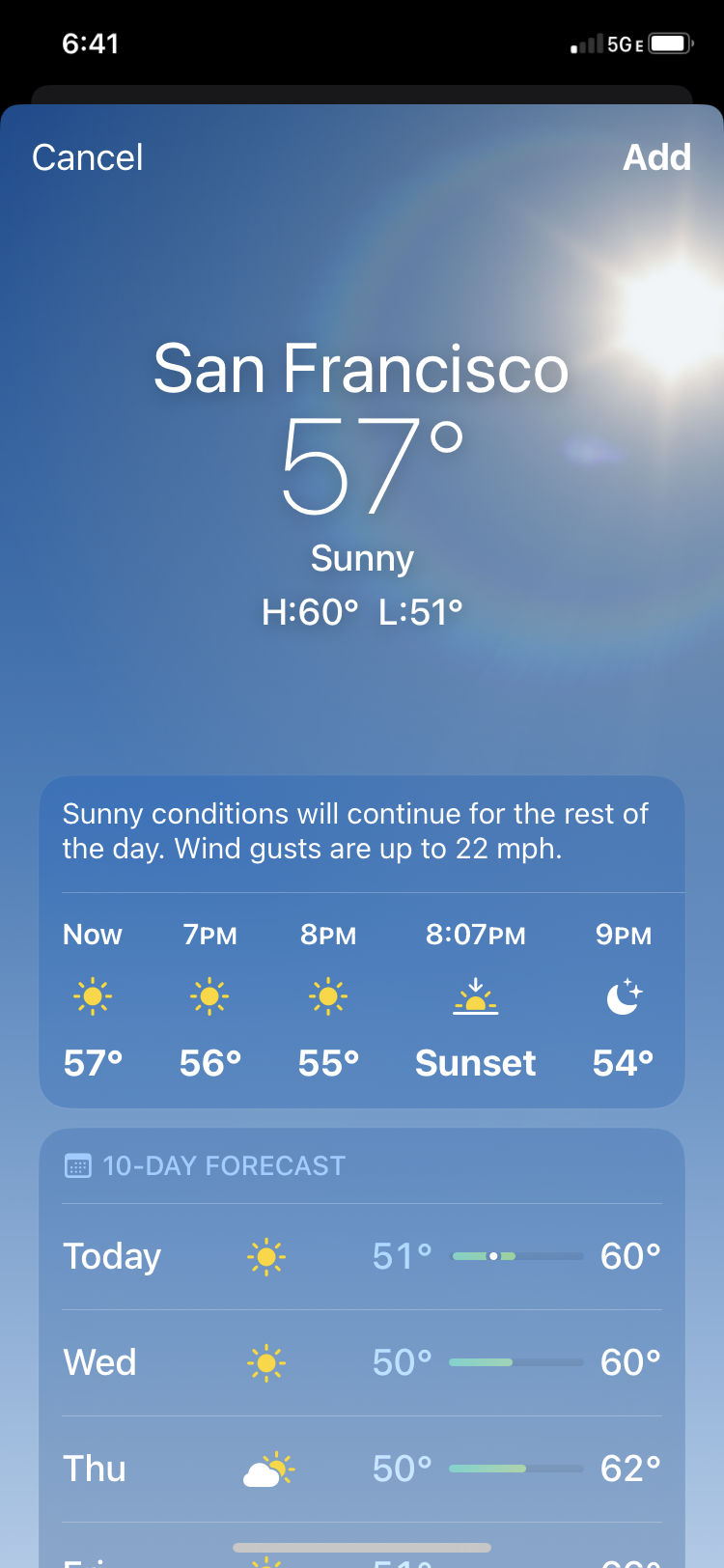 Weather for Needles Ca - Apple Community