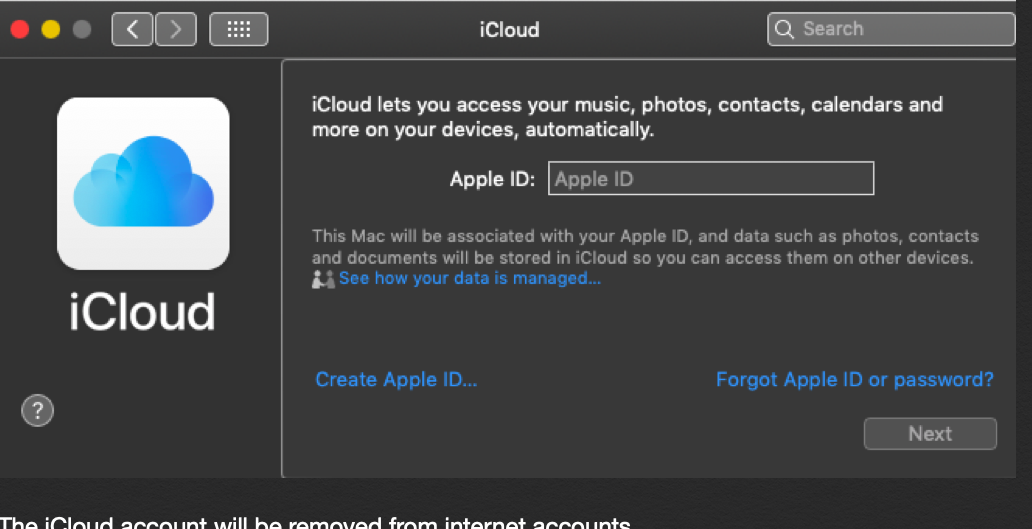 Unable to access iCloud settings on my Mac - Apple Community