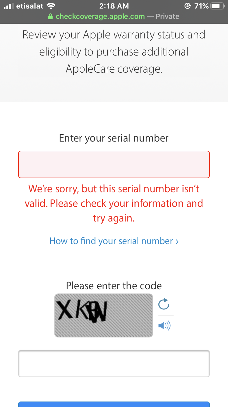 Serial number - Apple Community