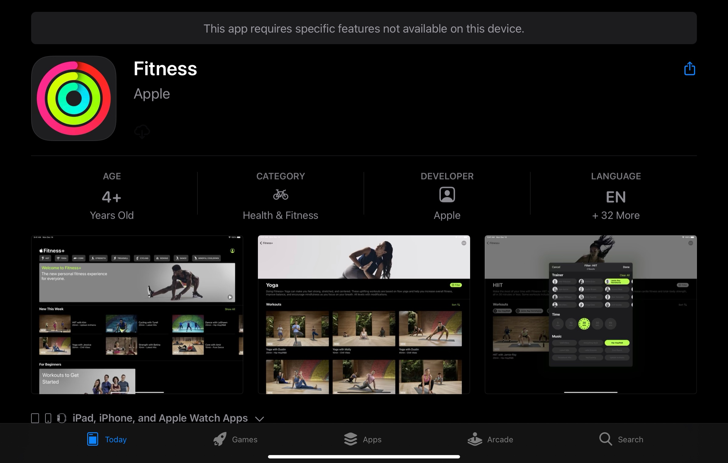 Why can’t I find the fitness app? - Apple Community