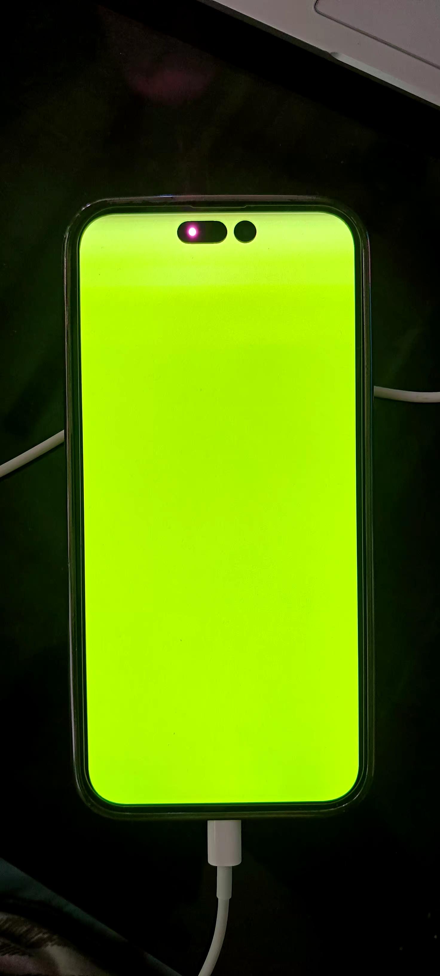 green screen after updating to 16.4.1 Apple Community