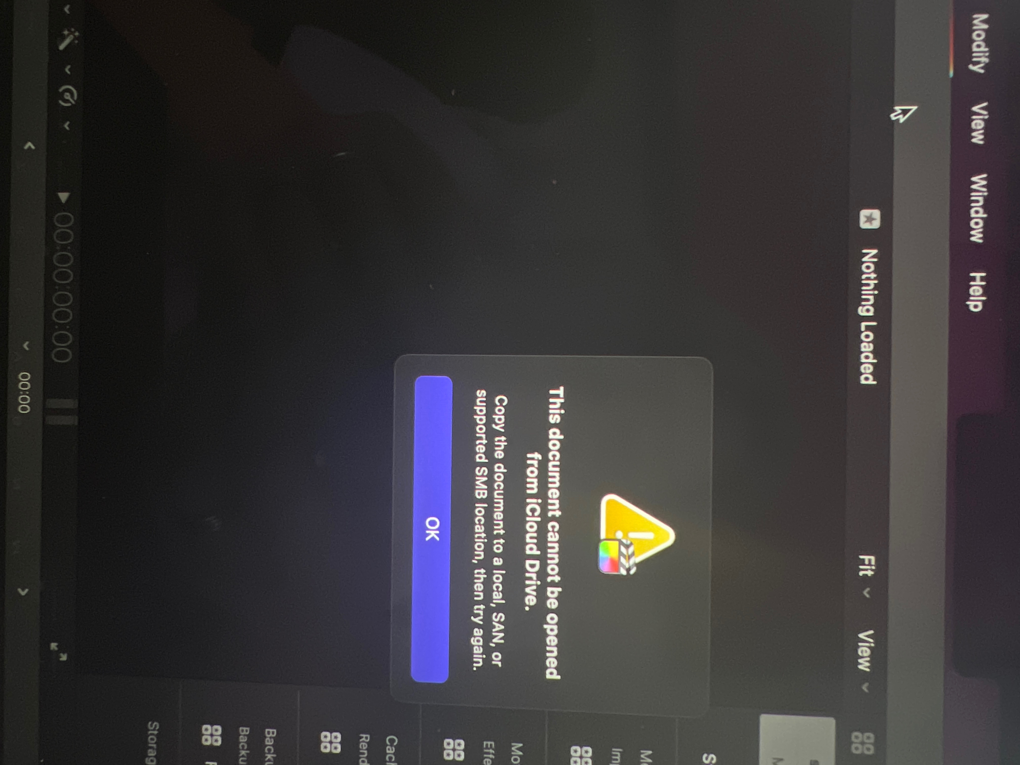 Cannot Access Final Cut Pro Backups Apple Community   4e380c78 Aefb 4fae A391 6e8ada12ffc8