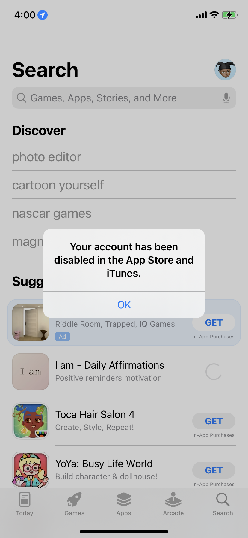 How can I fix disable Apple Store account? Apple Community