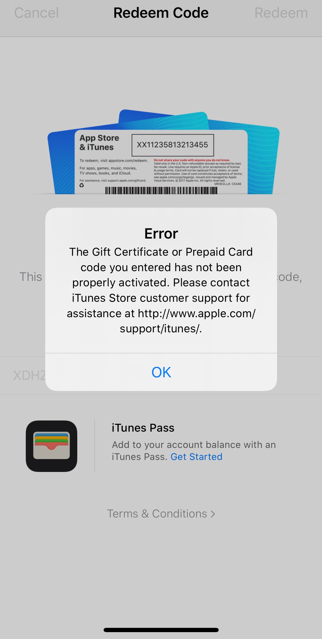 Apple Gift Card Errors and How To Fix Them - 2023 - Cardtonic