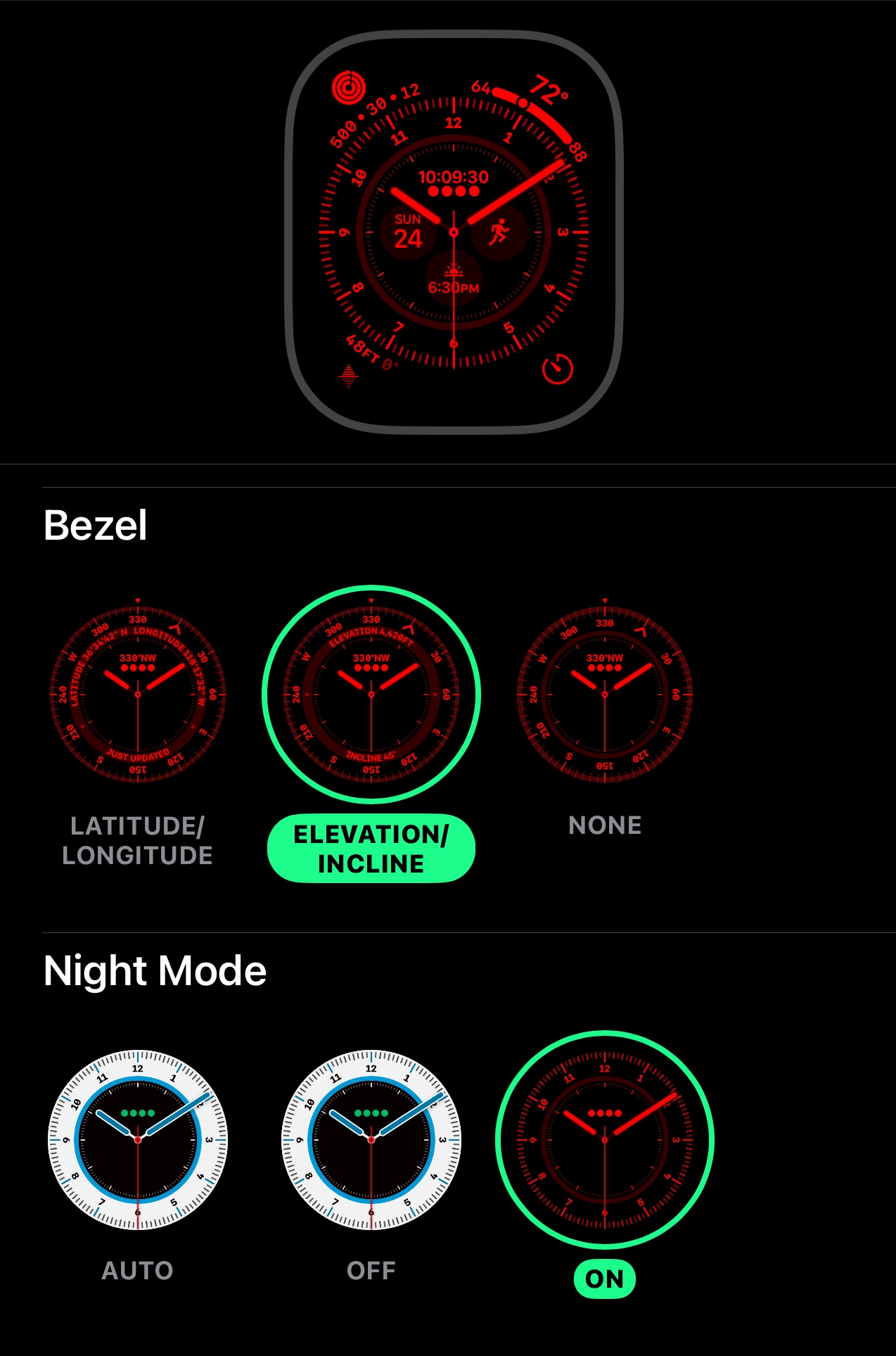 Night mode on my Apple Watch ultra HAS GO Apple Community