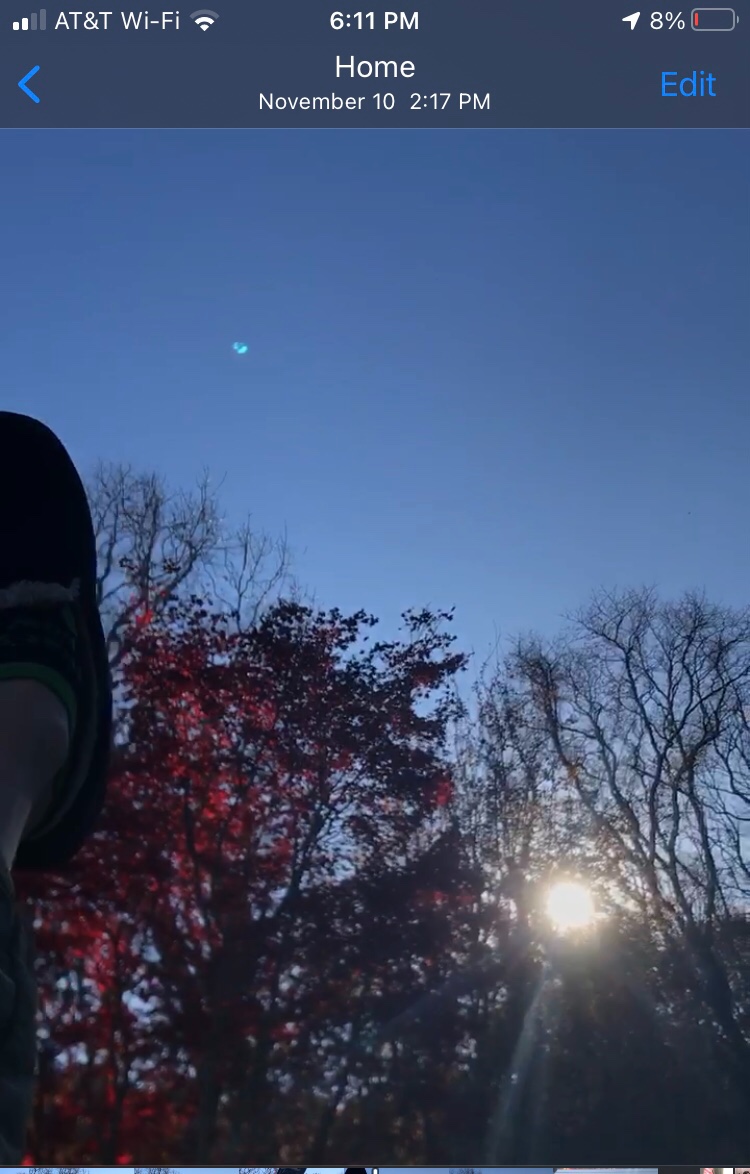 Green orb in iPhone camera Apple Community