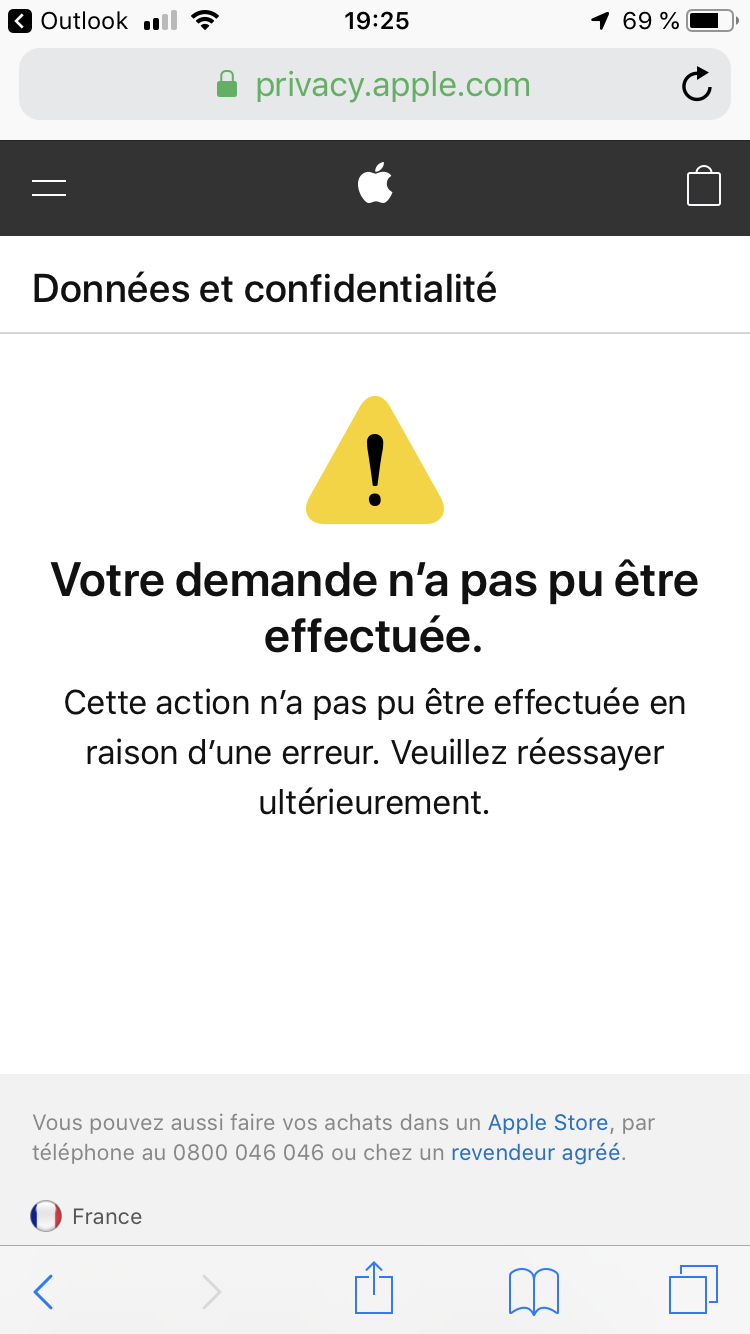 comment supprimer un compte apple mineur