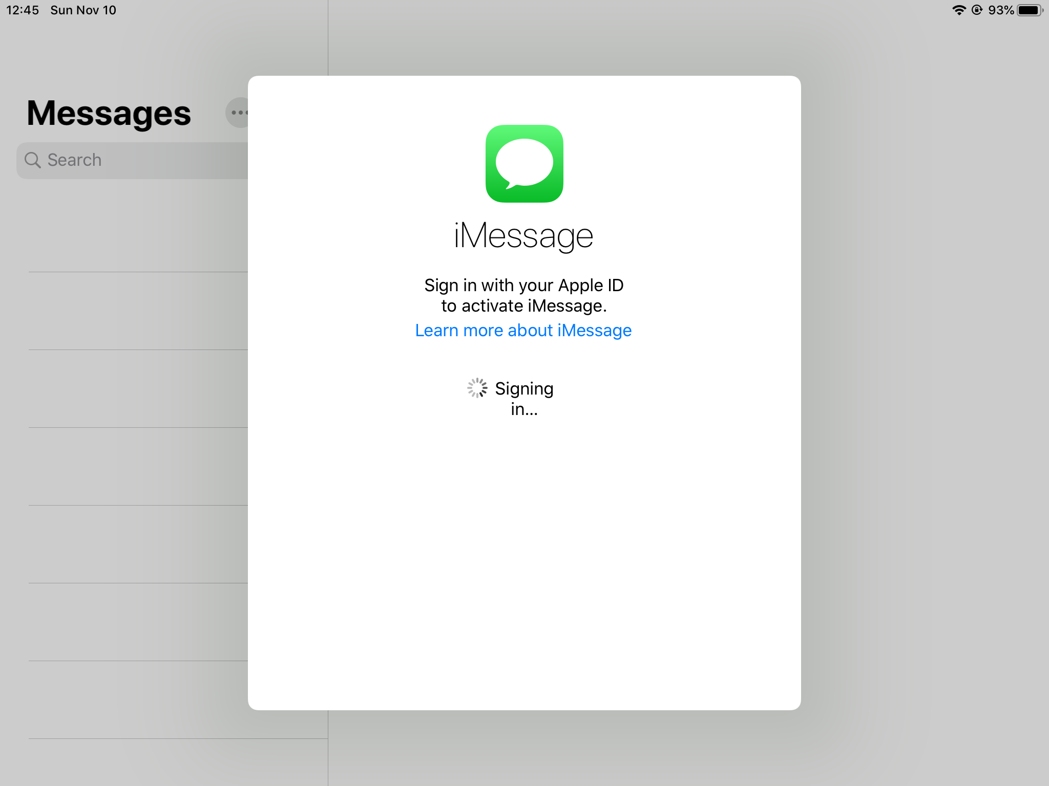 Can not connect to imessage server Apple Community