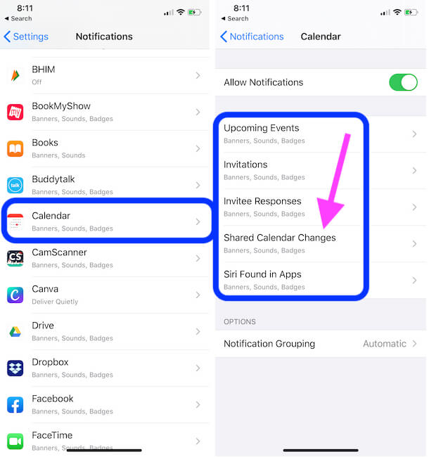 Cannot change calendar notification sound… Apple Community