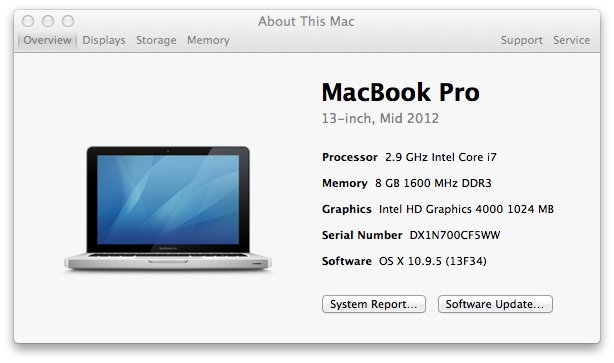 mid 2012 i7 16MB 10.9.5 keeps freezing wh… - Apple Community