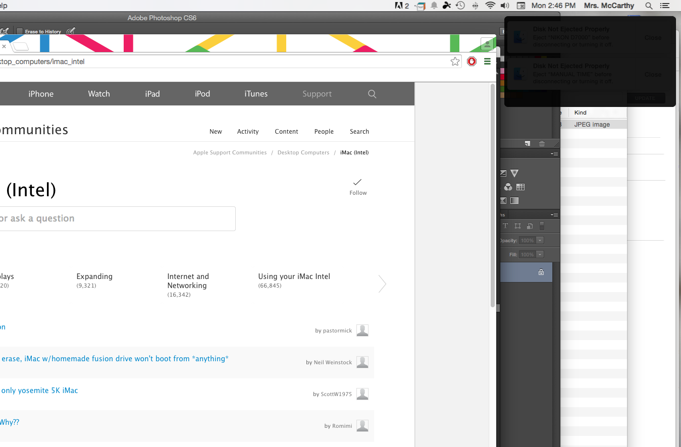 How do I get rid of this black box in the… Apple Community