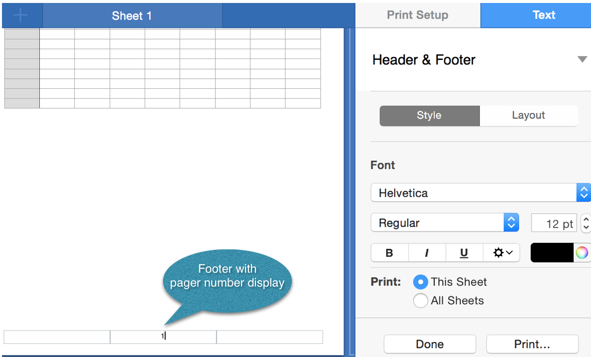 Print without page numbers? - Apple Community