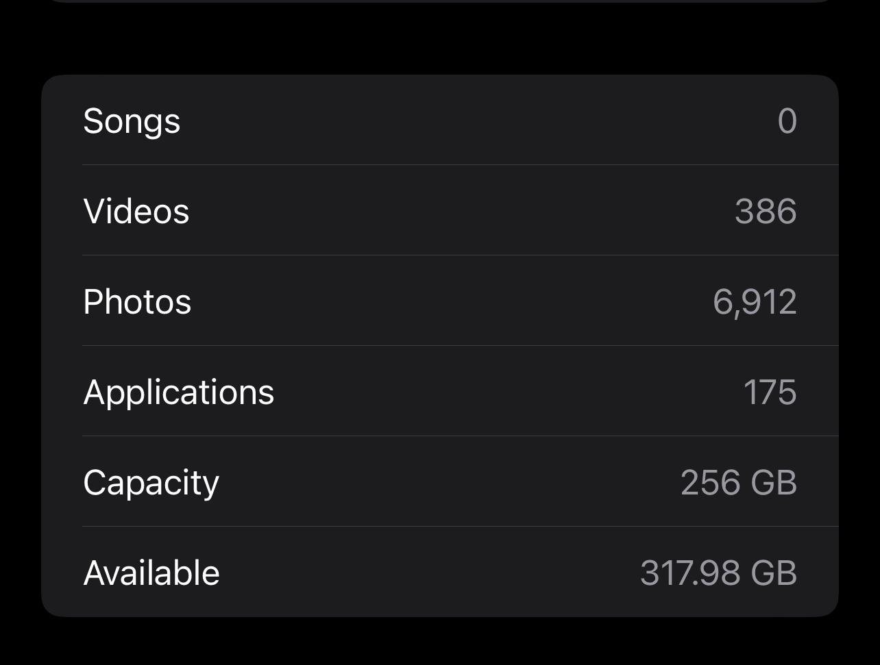 iPhone Showing More Available Storage Tha… Apple Community