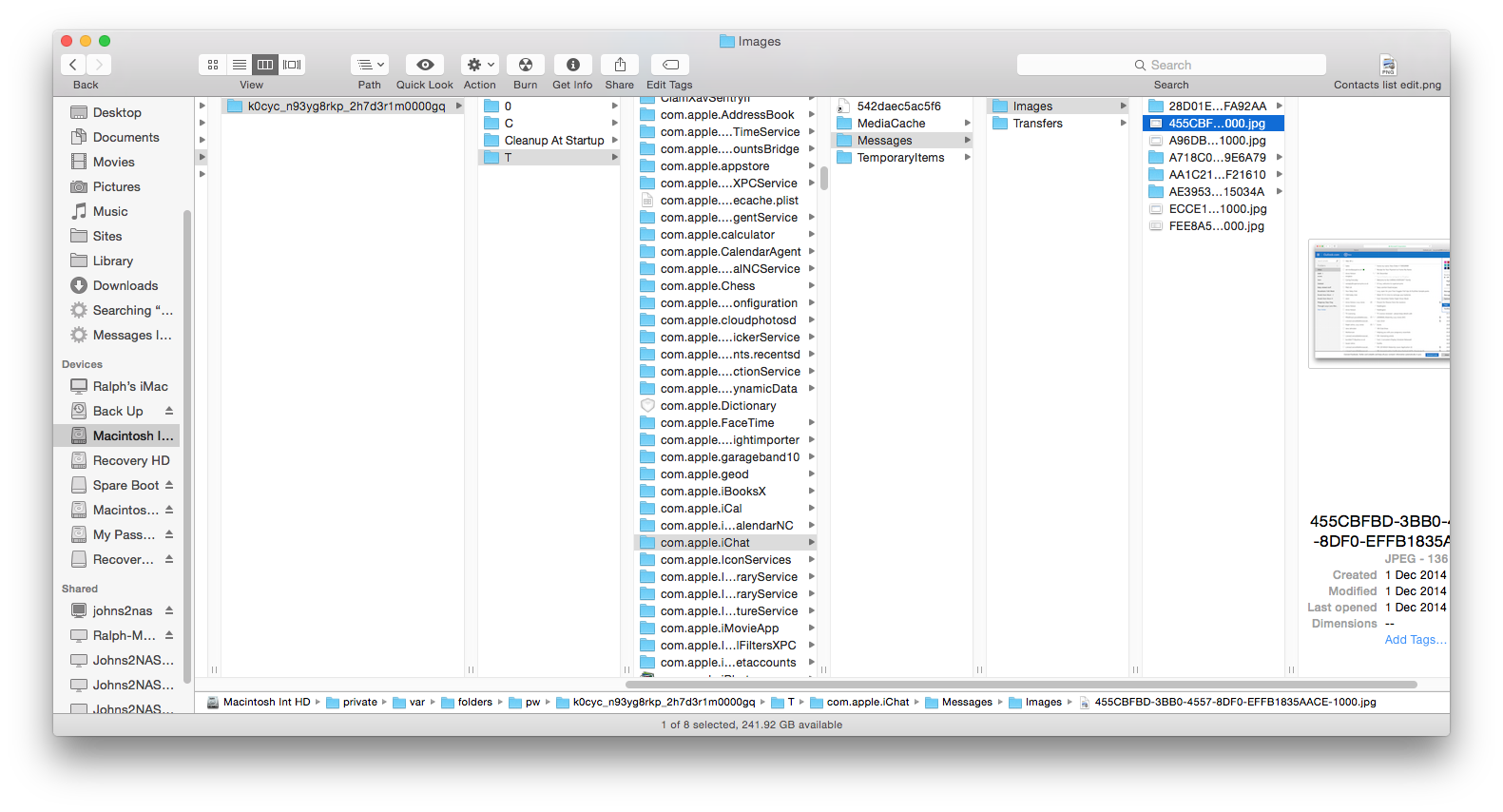 Messages won't display images, sandbox vi… Apple Community
