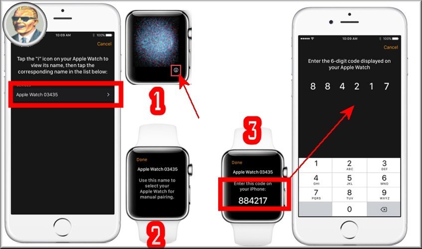 Apple watch series on sale 3 manual pairing