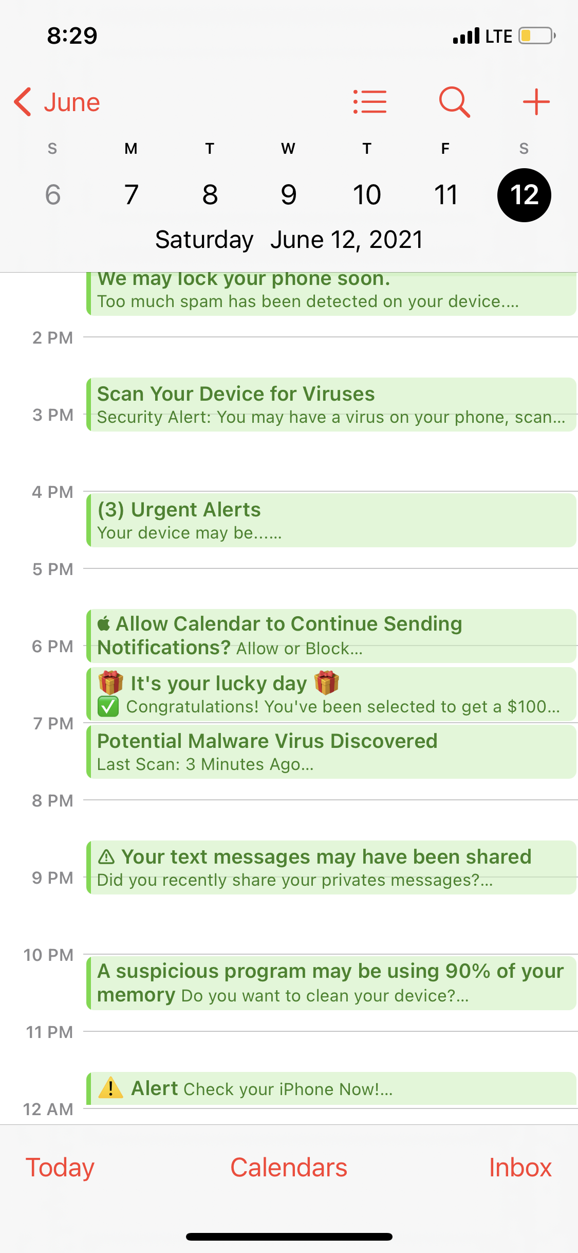 How to fix hacked iPhone Calendar? Apple Community