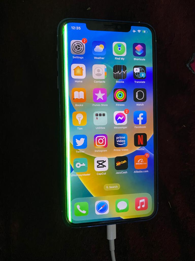 My iphone Xs max screen shade issue Apple Community