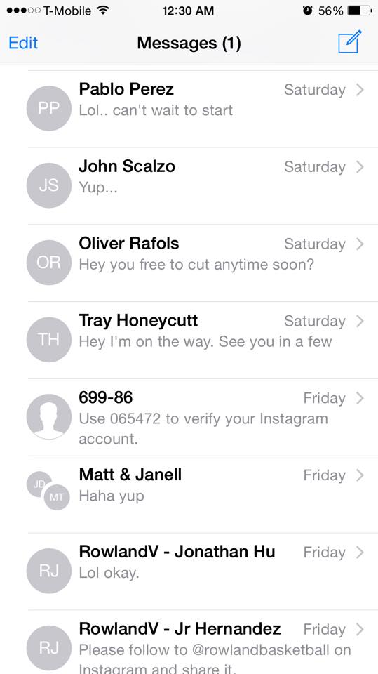 I cant remove the circle grey contacts in… Apple Community
