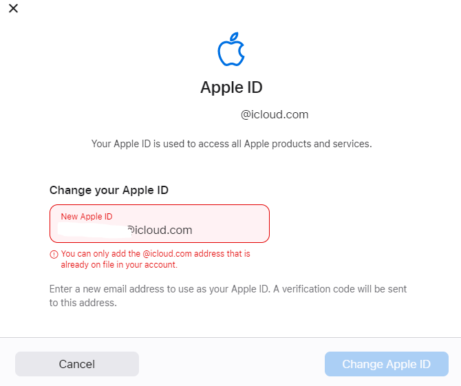 Apple ID Error: You can only add the @icl… - Apple Community