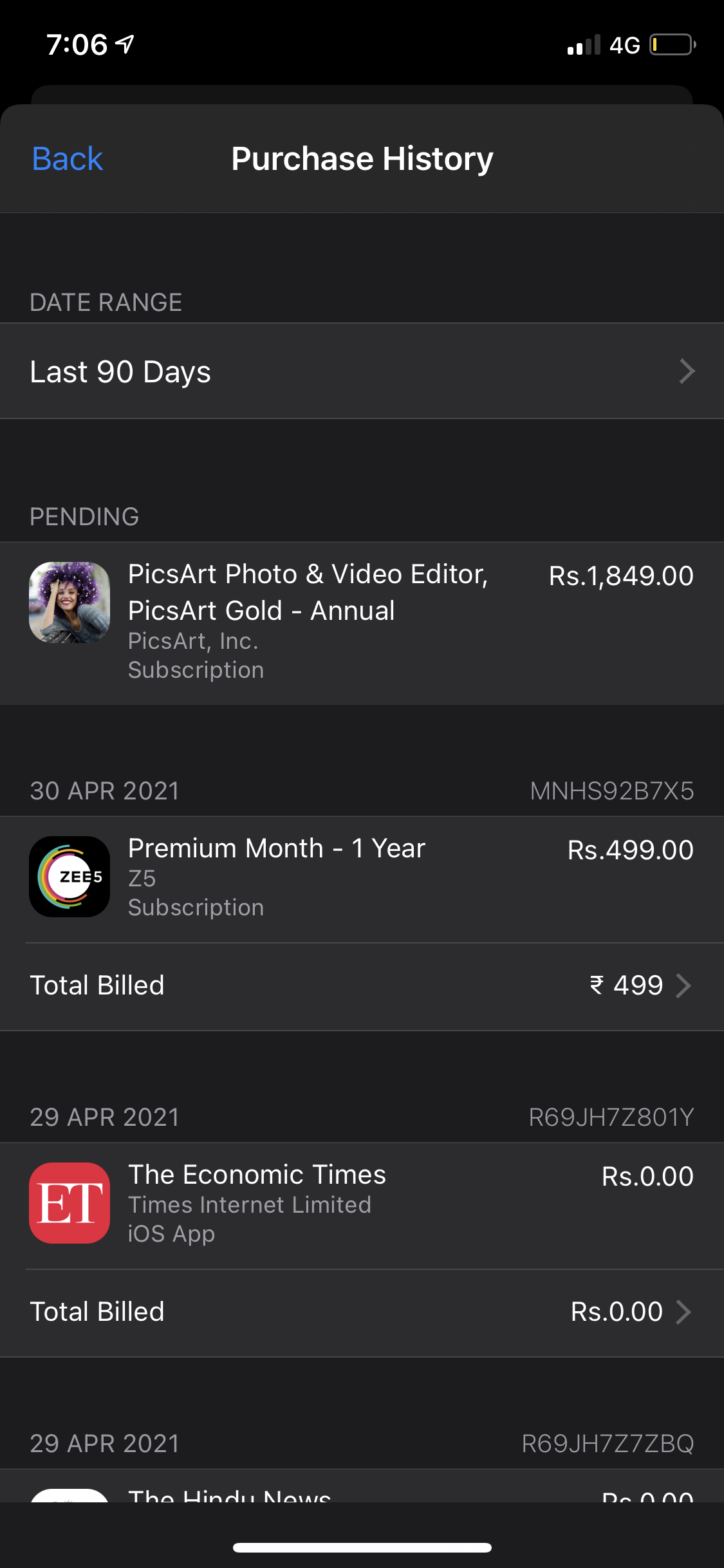 I by mistakenly purchased picsart i want … Apple Community