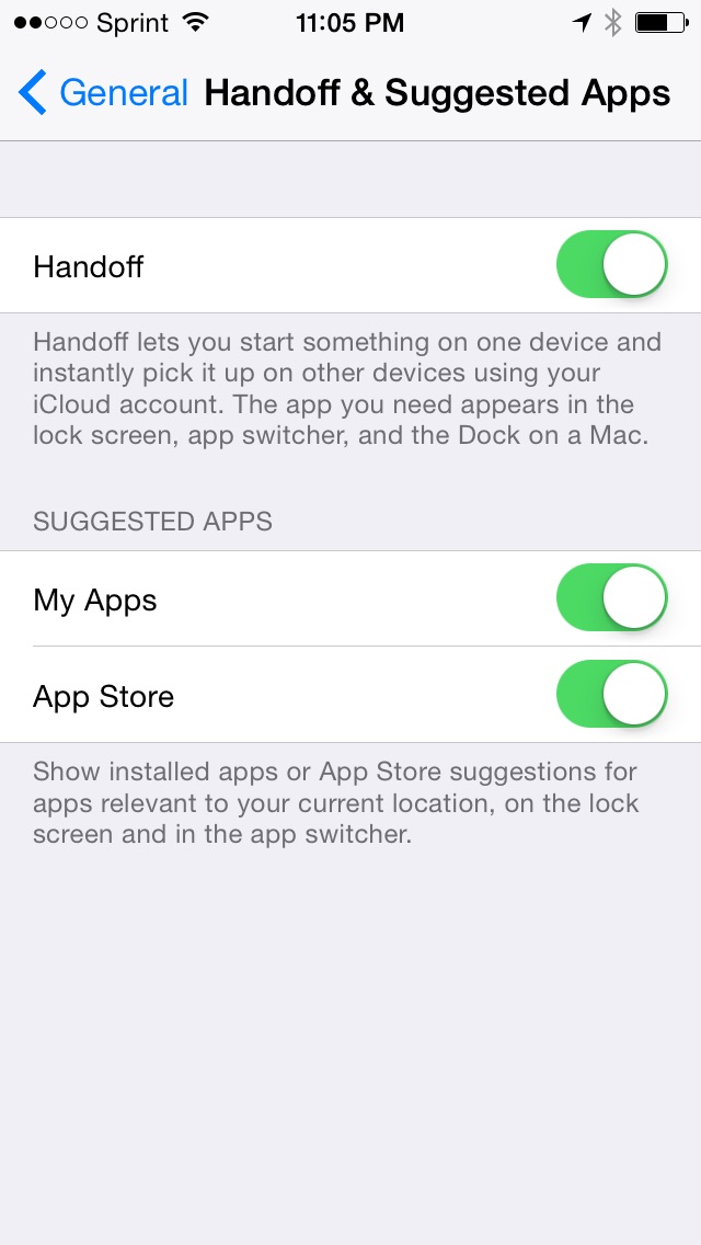 Suggest app. App suggestions. Handoff. Включение Handoff. Функция Handoff.