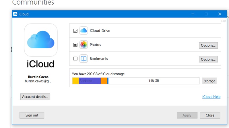 iCloud Settings : missing Mail, Contacts … - Apple Community