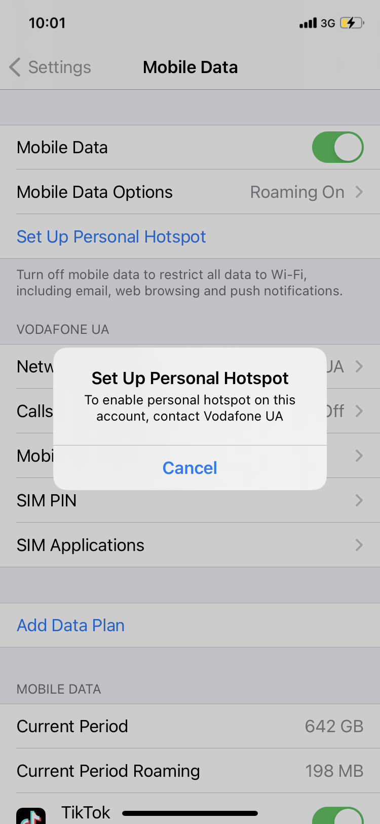 Setting up personal hotspot - Apple Community