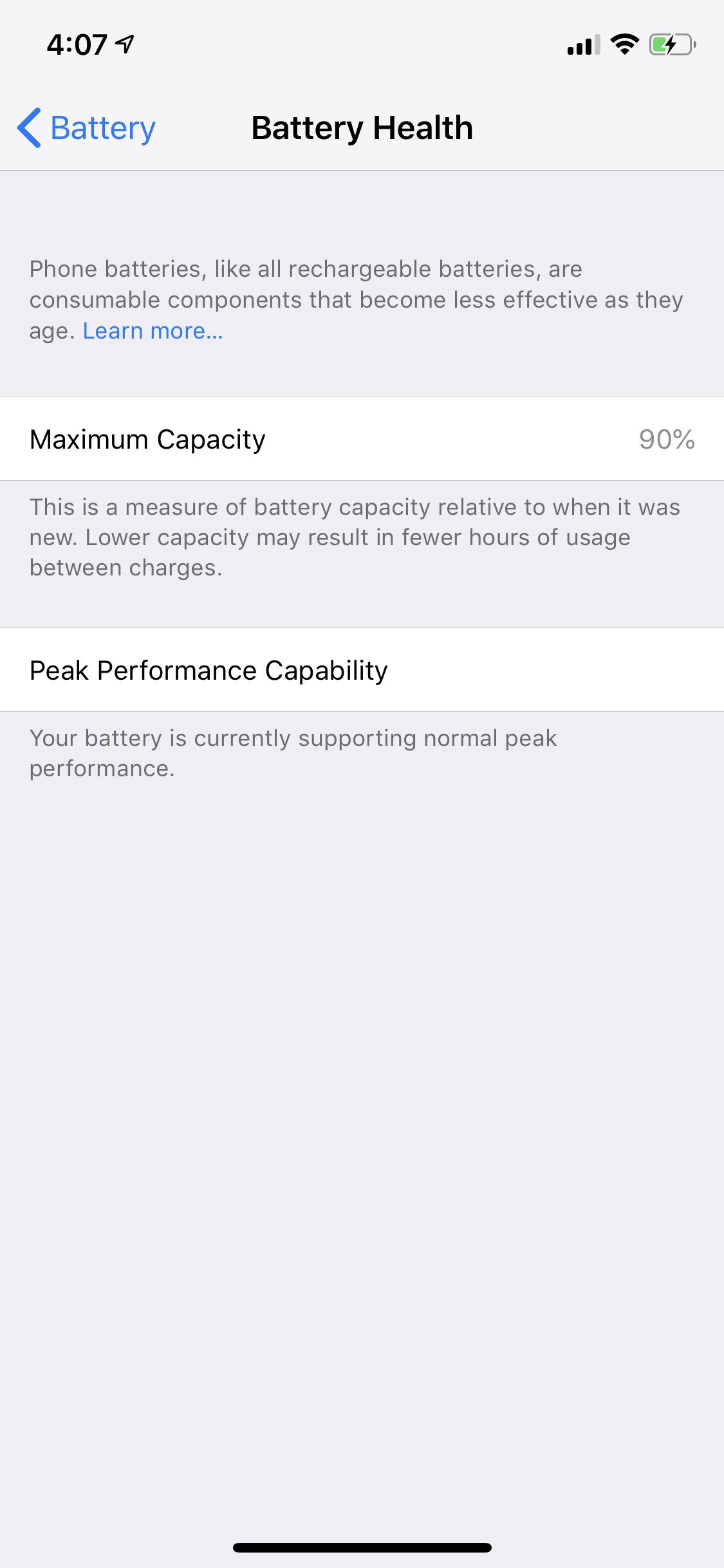 Mesterskab Ring tilbage bekymring Battery maximum capacity keeps going down. - Apple Community