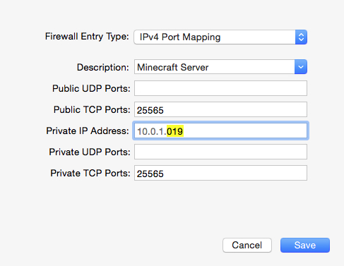 How To Bind Port To Ip On Mac For Minecraft
