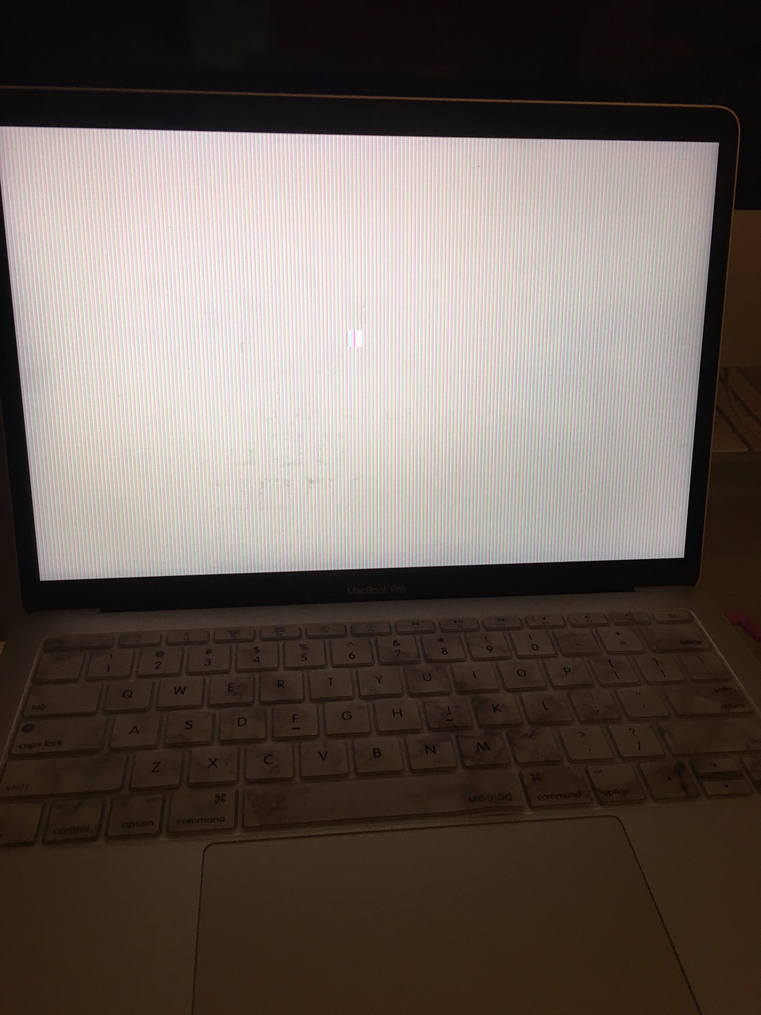 Grey And White Screen Macbook Pro Apple Community