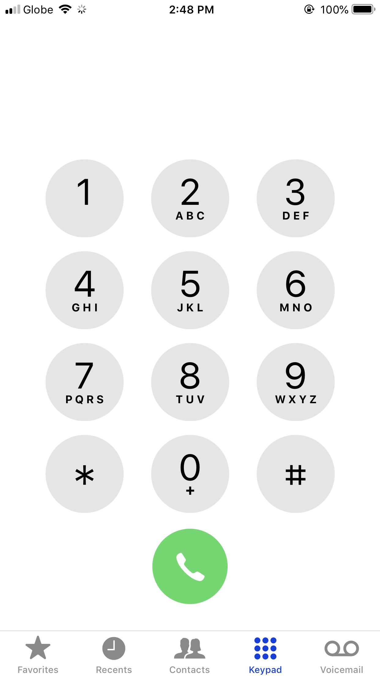 Larger Phone Call Dial Keypad Standard O Apple Community