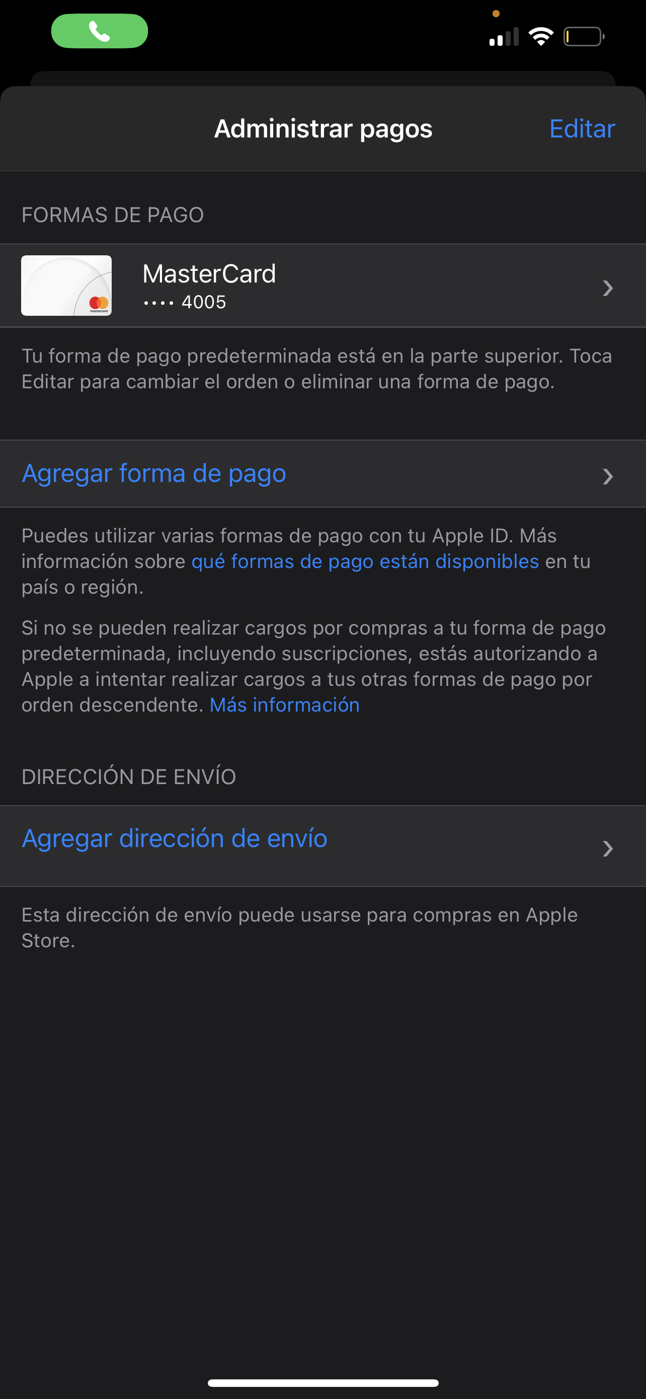 Hola qué tal no puedo descargar nada y ta… - Apple Community