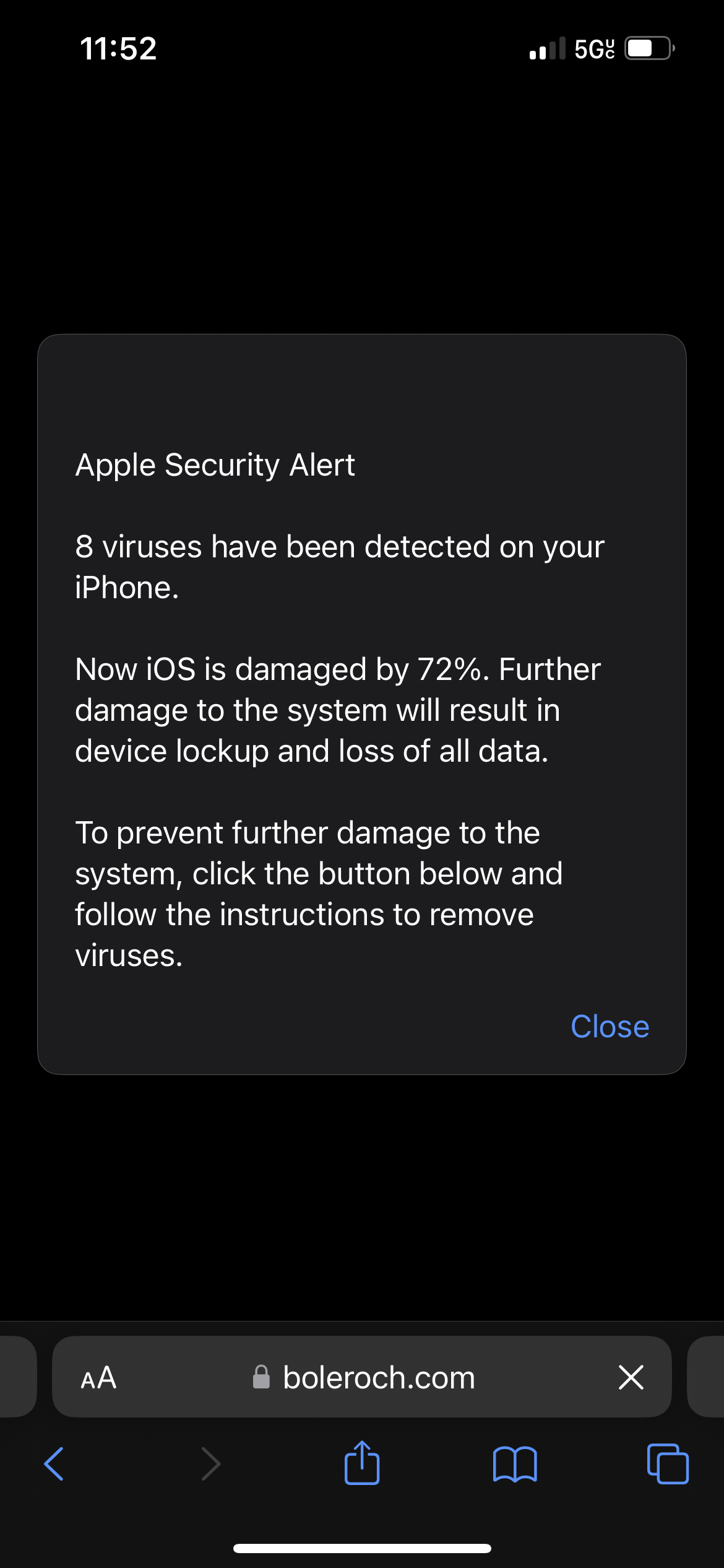 Virus Warning Apple Community