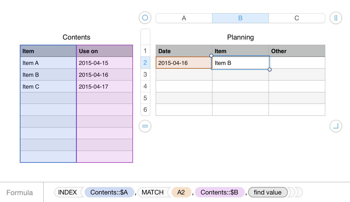 if column contains certain value display Apple Community