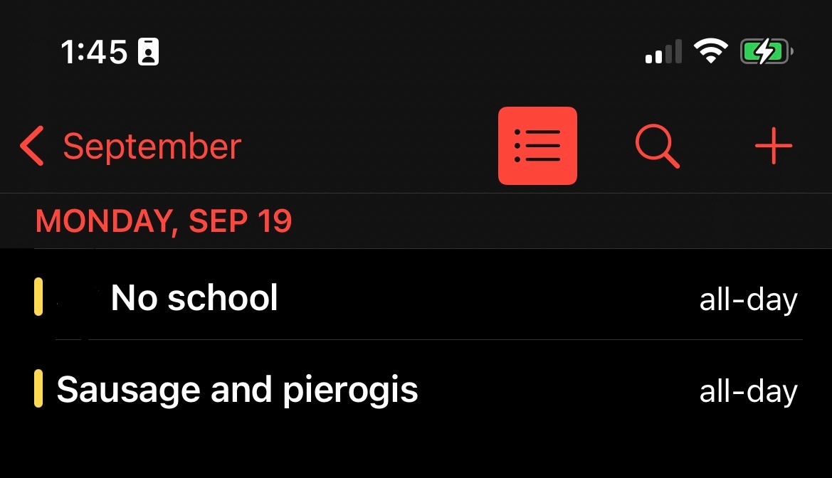 Calendar widget says no events when I do … Apple Community