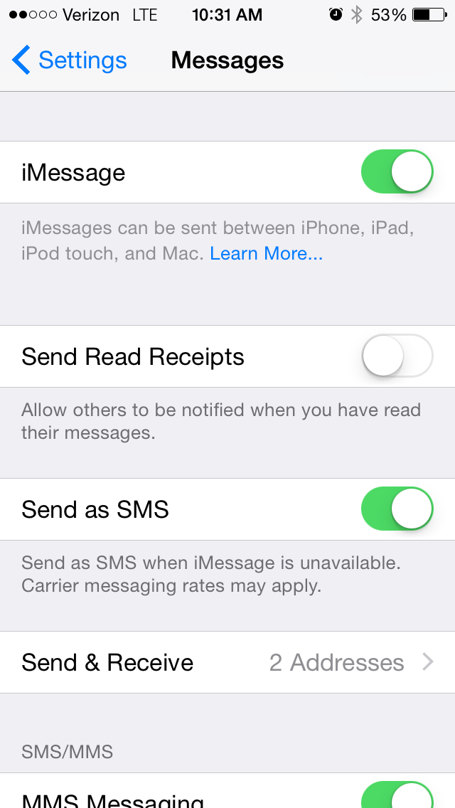 Text message forwarding not working after… Apple Community