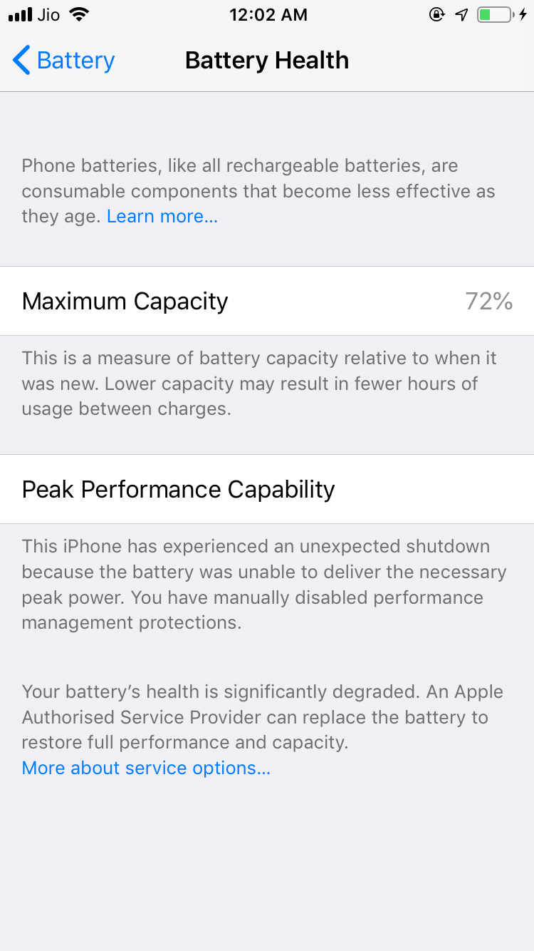 My battery charging low - Apple Community