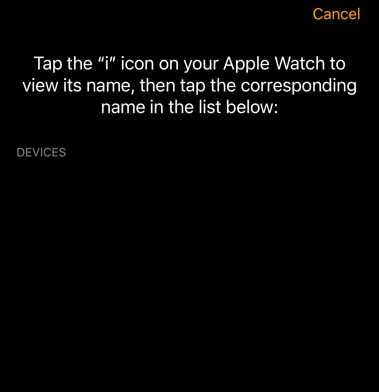 Tap the icon online on your apple watch