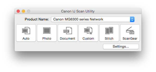 Kig forbi fortov helt seriøst Why can I print but not scan? (using Cano… - Apple Community