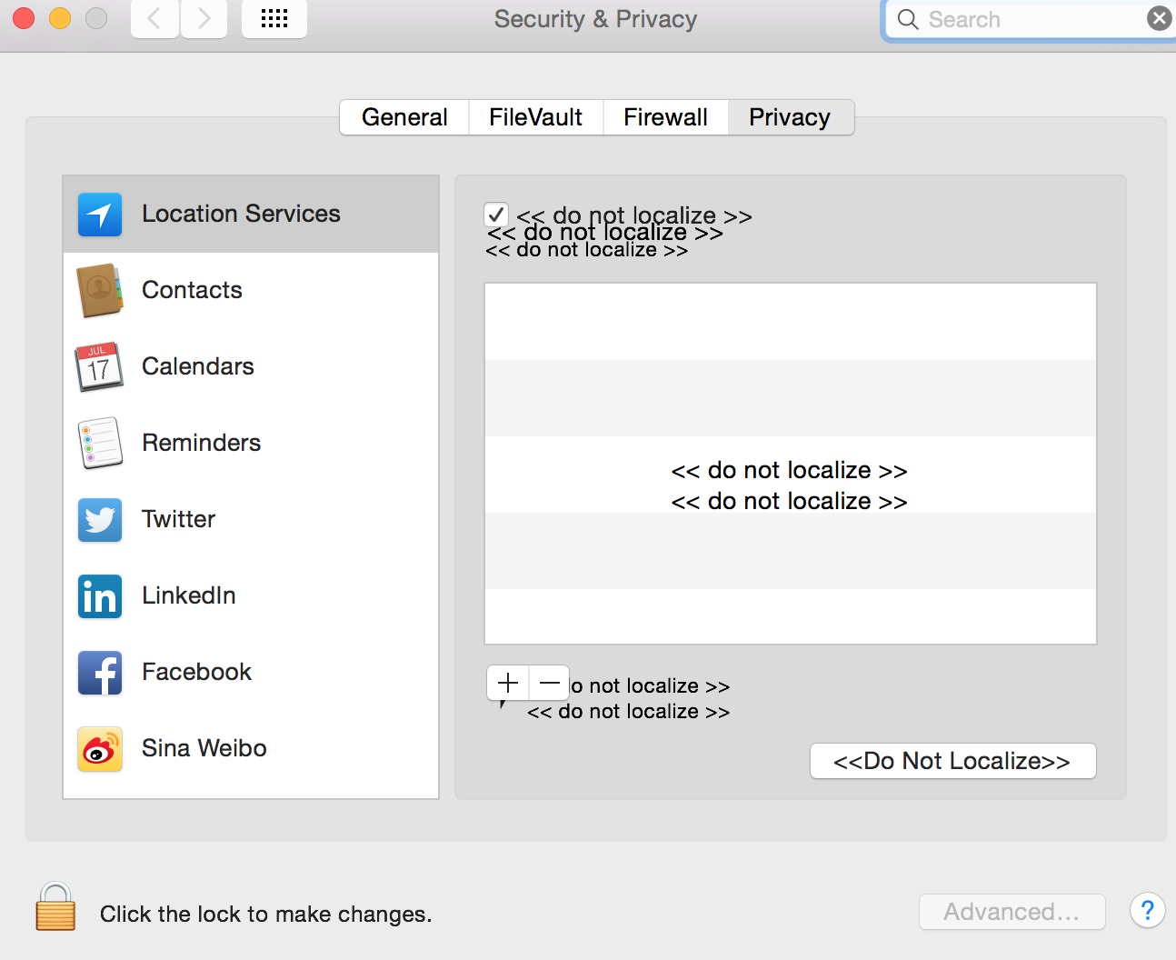System Preference 'Security and Privacy' … Apple Community