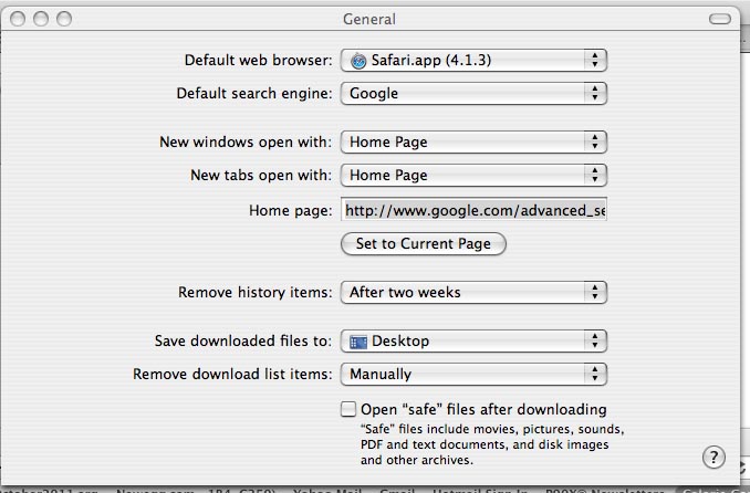 Download Safari Mac Os X 10.4 11