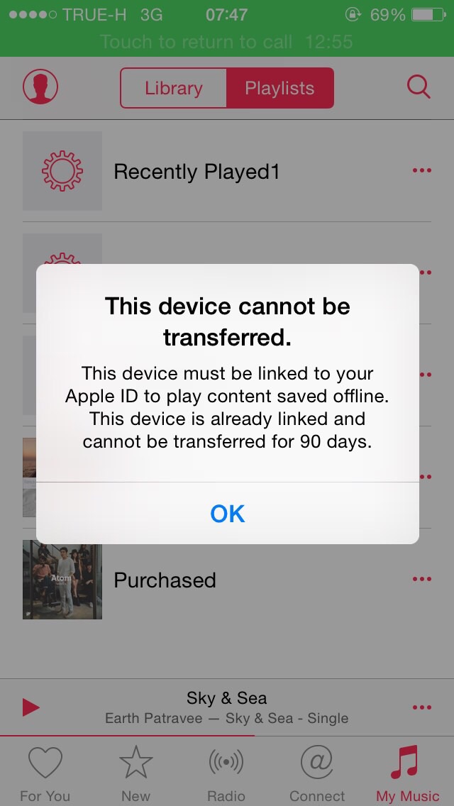 This Device Cannot Be Transferred Can T Apple Community