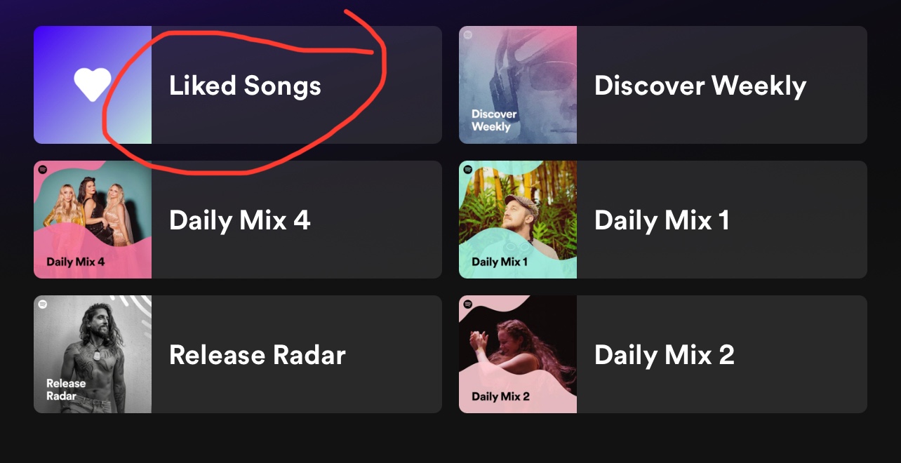 Where Is The Liked Songs Playlist Apple Community