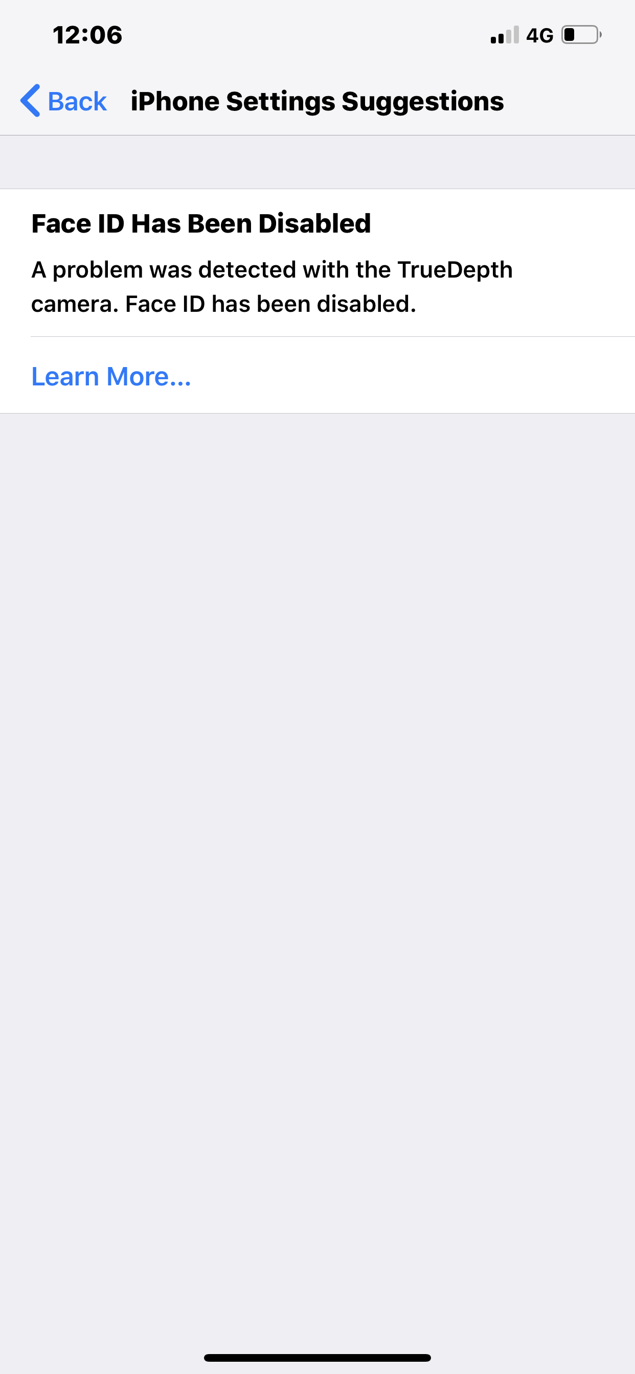 My Face ID Has Been Disabled Help Me To A… Apple Community
